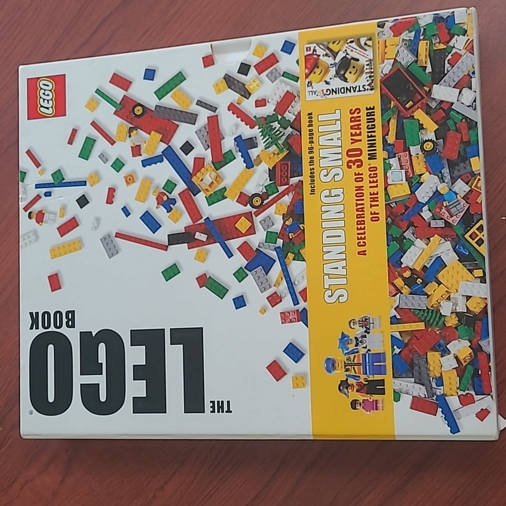 The Lego Book 96 page Standing Small Celebration of 30 years Lego Minifigures